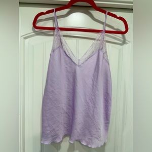 Victoria’s Secret Lace Satin Cami Camisole tank top lingerie Large Sexy Nightie